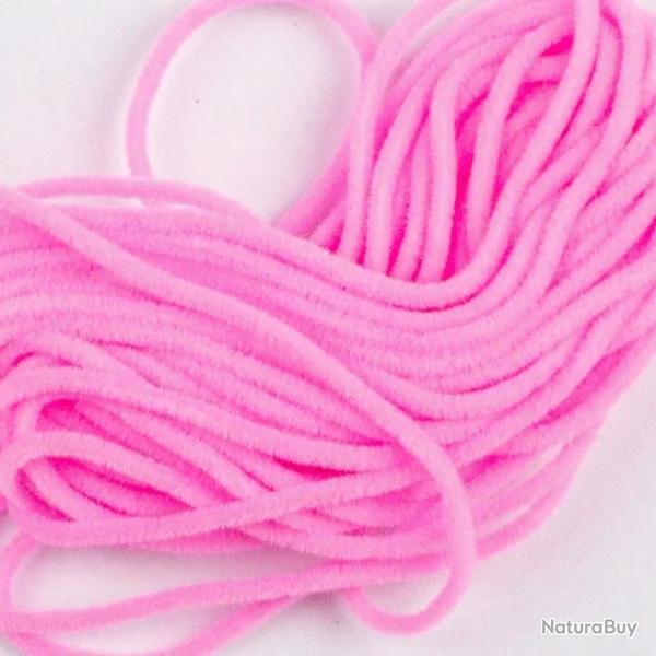 Suede Chenille Semperfli 1.5mm Fluo rose p�le