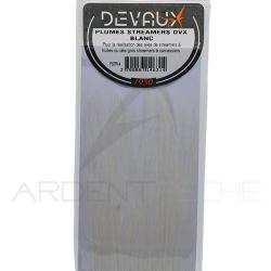 Plumes streamers DEVAUX Blanc