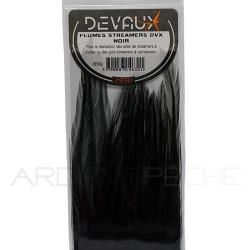 Plumes streamers DEVAUX Noir