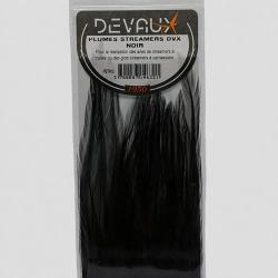 Plumes streamers DEVAUX Noir