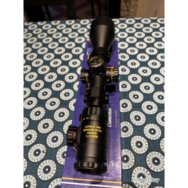 Lunette franaise Bernard Optic , bon tat Lunette polyvalente, battue, approche, afft et tir !