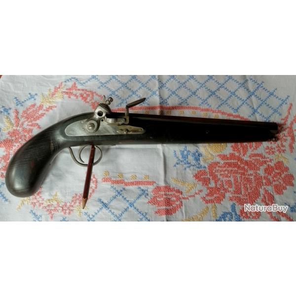 pistolet  silex debut XX