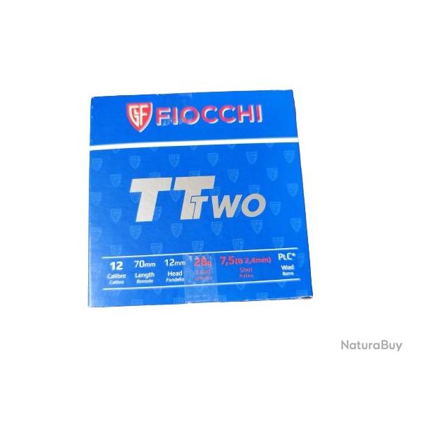 CARTOUCHES FIOCCHI TT TWO CAL12/70 PBN7.5 28G BJ