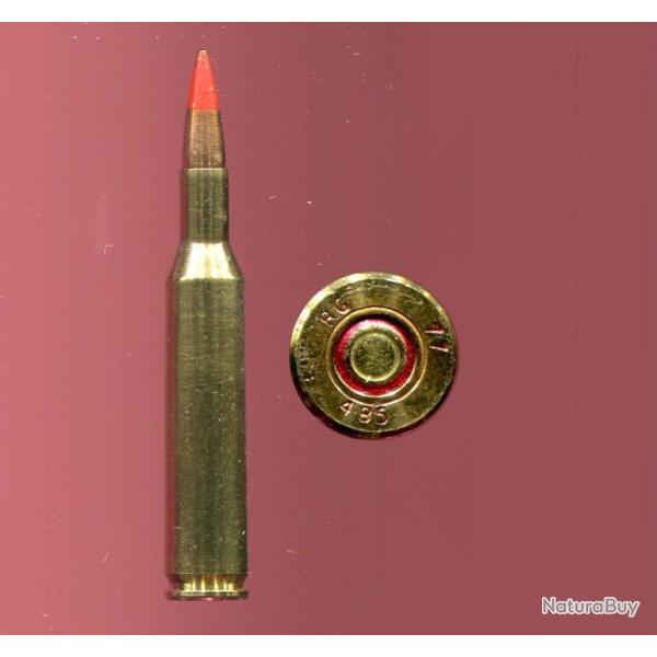 4.85 x 49 British tra�ante - RARE calibre Exp�rimental Anglais des ann�es 1970 - tra�ante pte rouge