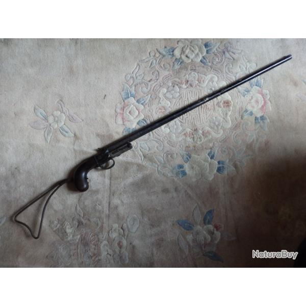 Pistolet-carabine de braconnier