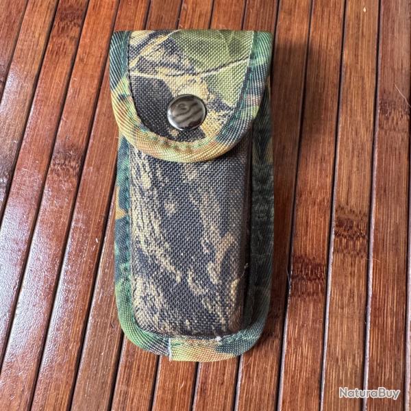 �TUIS COUTEAU CORDURA CAMO DE QUALIT�  PORT HORIZONTAL OU VERTICALE NEUF