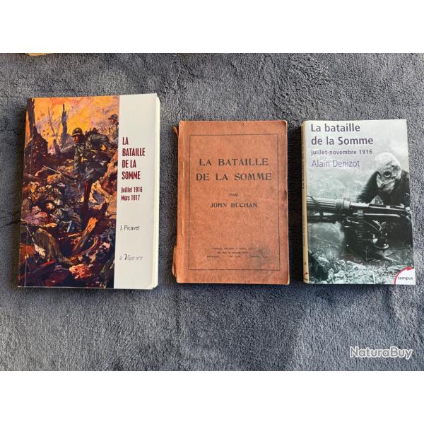 LOT SPCIAL BATAILLE DE LA SOMME 1916 - 1917 - WW1