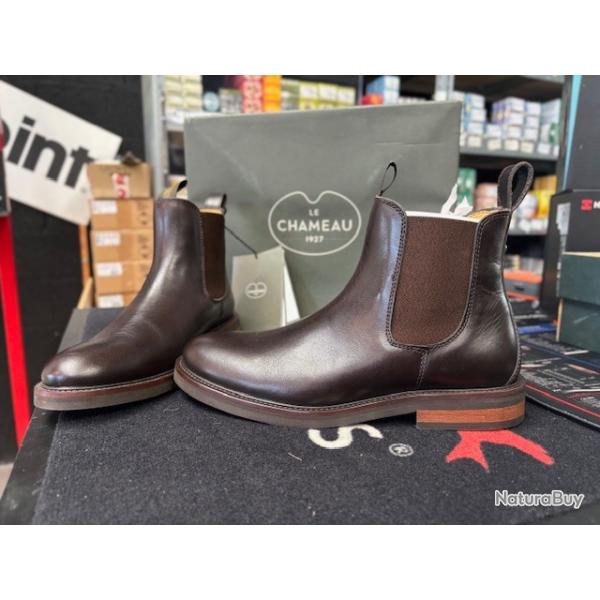 Bottine Le Chameau Adventure - cuir t43  neuve destockage chasse
