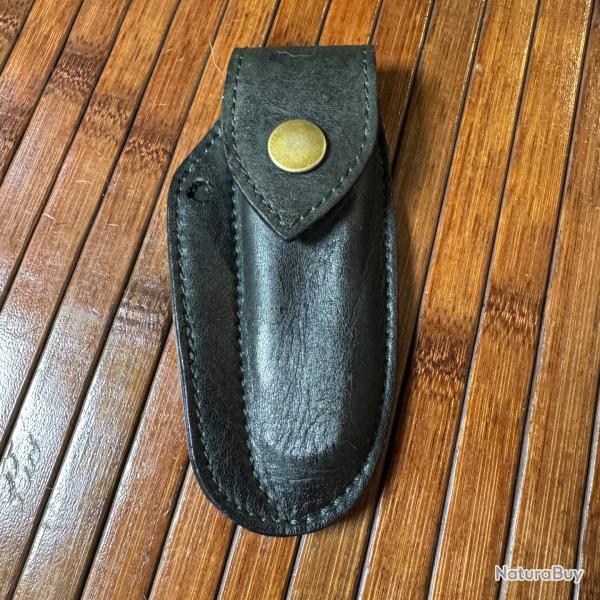 TUIS DE CEINTURE EN CUIR POUR COUTEAU DE QUALIT NEUF PORT HORIZONTAL OU VERTICAL