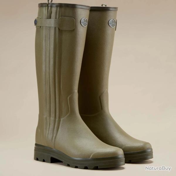 Bottes Le Chameau Chasseur Cuir 44-44