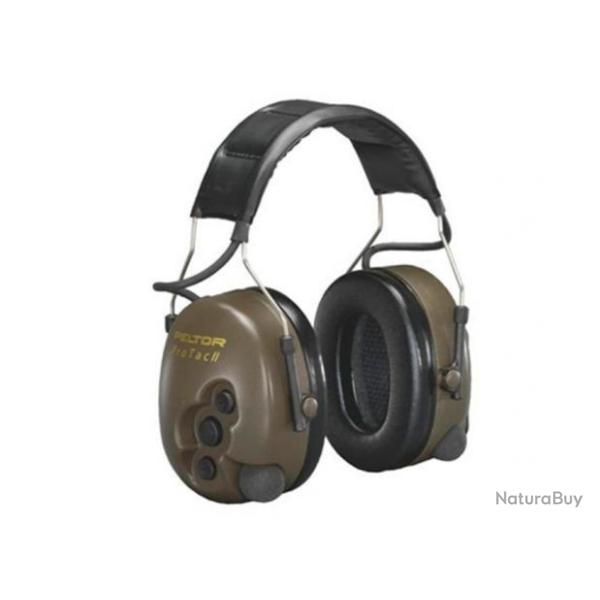 Casque lectronique Peltor ProTac II Vert