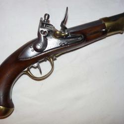 Pistolet a silex de cavalerie français modèle AN IX  « Manufacture Impériale de Charleville »