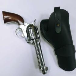 VALENTIN GANCH HOLSTER REVOLVER 5,5 a 6 POUCES NOIR NOUVEAU