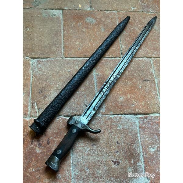 Ba�onnette fran�aise Berthier 1892 2�me type - WW1 (3)