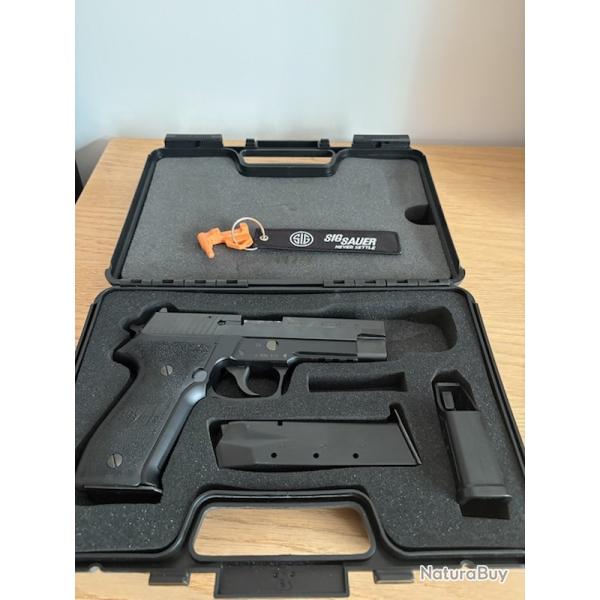 PISTOLET SIG SAUER MODELE P226 TAR MADE IN GERMANY 9 PARA