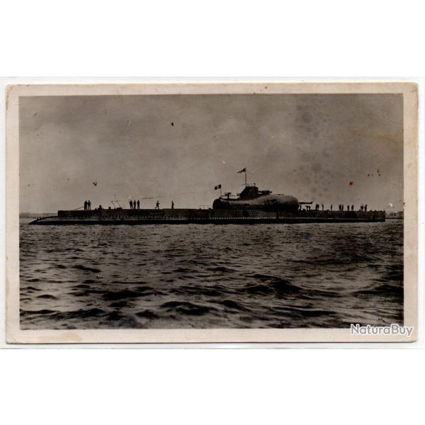 CPA - MARINE DE GUERRE  - CHERBOURG  Croiseur SOUS - MARIN N�1588