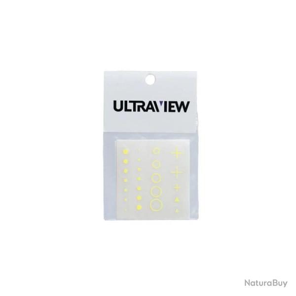 ULTRAVIEW - Kit de Points Autocollants