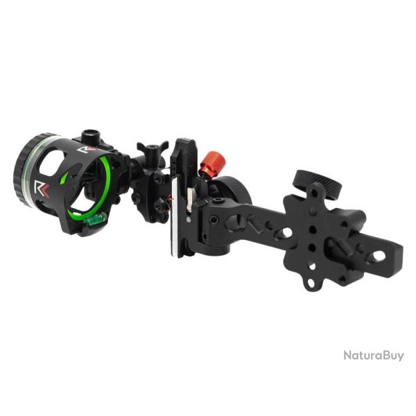 REDLINE - Viseur RL-2 DTM 3 Pin Noir DROITIER (RH)