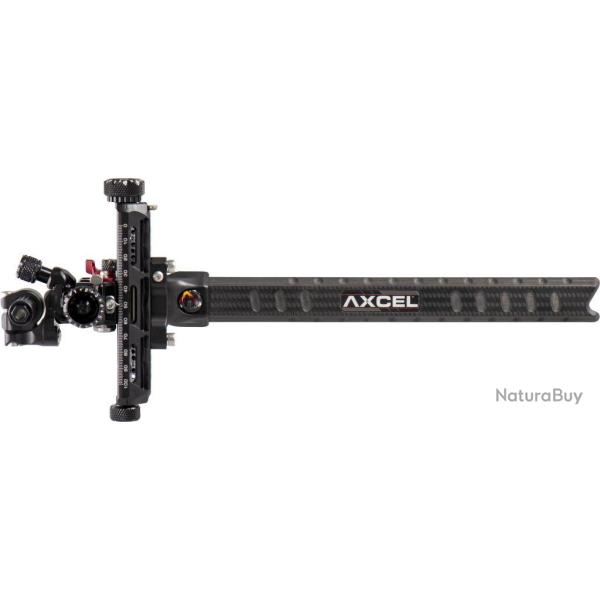 AXCEL - Viseur Achieve XP Pro/Bridge Lock 9" NOIR DROITIER (RH)
