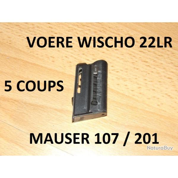 DERNIER chargeur VOERE WISCHO 22LR / MAUSER 107 / MAUSER 201 5 coups - VENDU PAR JEPERCUTE (TS294)