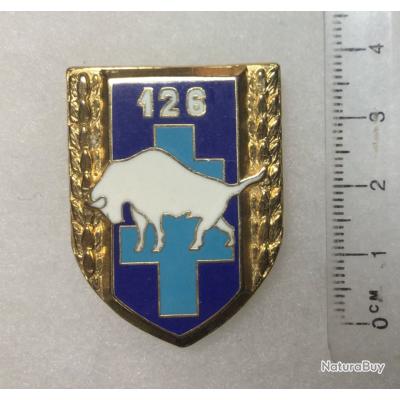 france-infanterie-insigne-126-r-i-r-giment-d-infanterie-bison