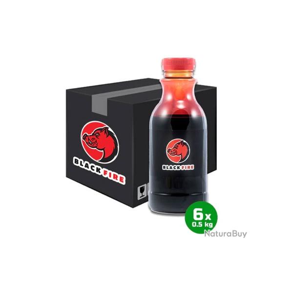 BLACK FIRE ORIGINAL - GOUDRON ATTRACTIF SANGLIER PACK 5 cartons de 6 bouteilles