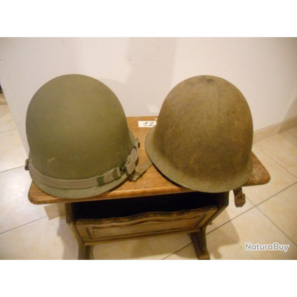 casque modele 1954-1953 assez lourd poids total 2 kilo environ