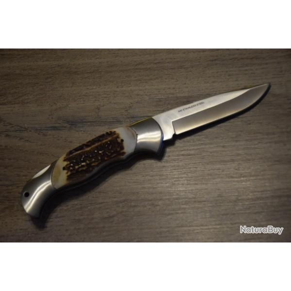 Gros Couteau Pliant BOKER Chasse Cerf