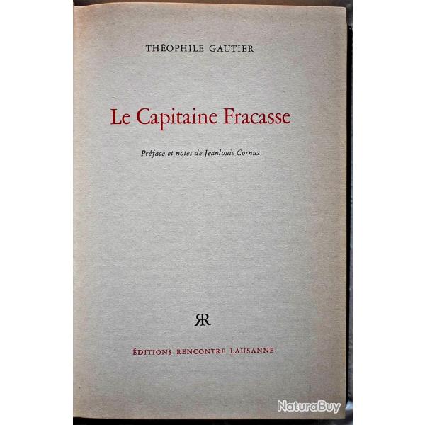 Le Capitaine Fracasse - Th�ophile Gautier