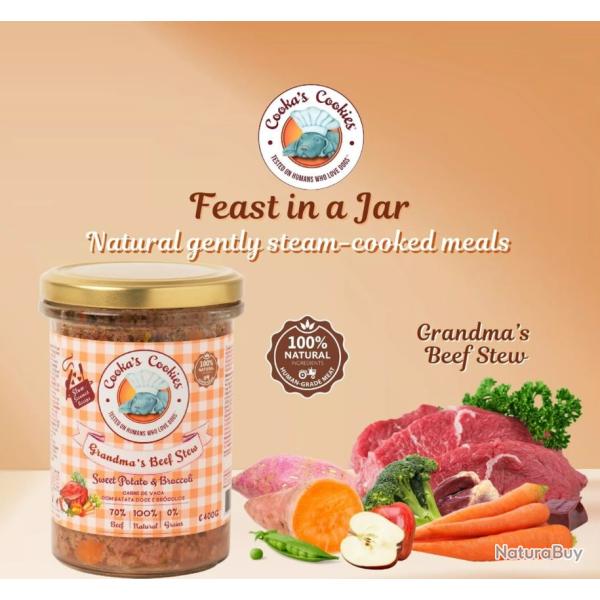 Lot x5 de nourriture canin 100% naturel !