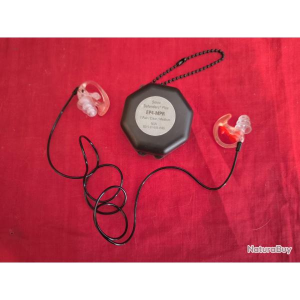 Bouchons anti bruit EP4 MPR Sonic Defenders� Plus. occasion dans emballage d'origine