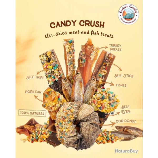 Lot x3 paquet de friandises canin