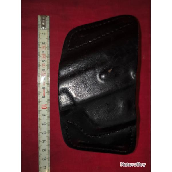 tui de ceinturon pistolet automatique tir sportif