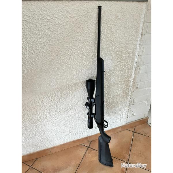 carabine savage   308    avec lunette bushnell nitro