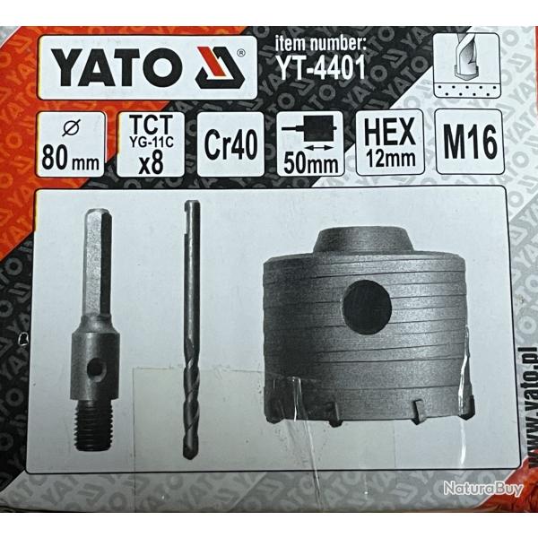 FRAISE A BETON diamtre 80 mm