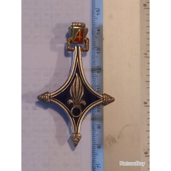 Insigne de la 4�me compagnie saharienne port�e de la L�gion �trang�re (4�me CSPLE)