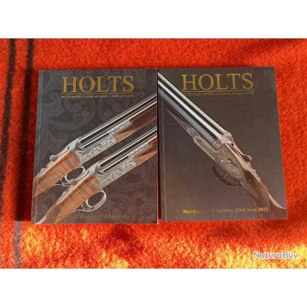 2 trs beaux catalogue de ventes Holts