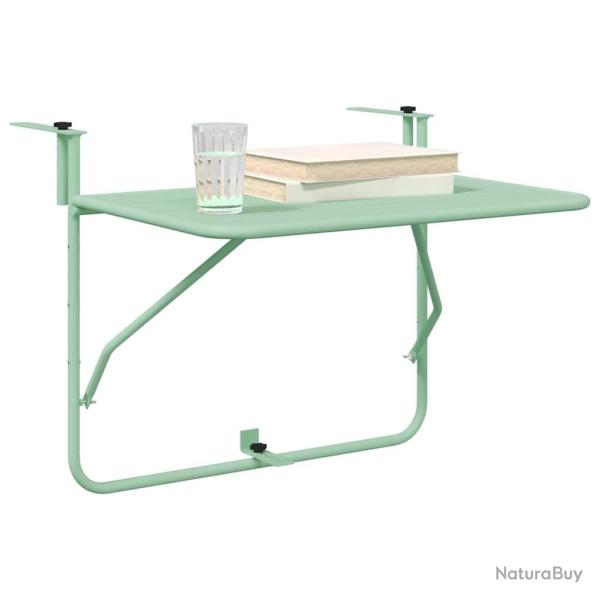 Table Suspendue d'ext�rieur - Vert menthe, 60 x 39 x 50 cm, Acier
