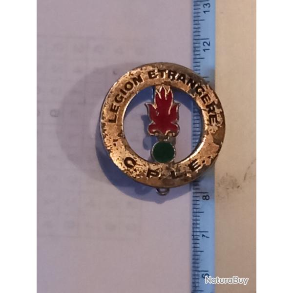 Insigne de la compagnie des pionniers de la L�gion �trang�re (CPLE) - Drago, Paris - Matricul�