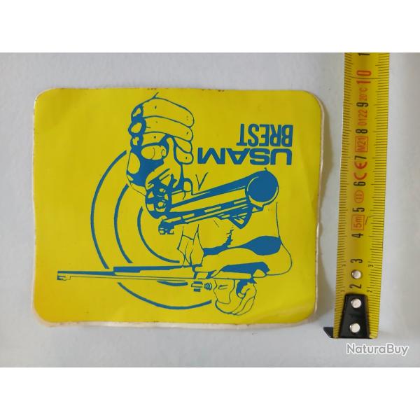 Autocollant usma brest