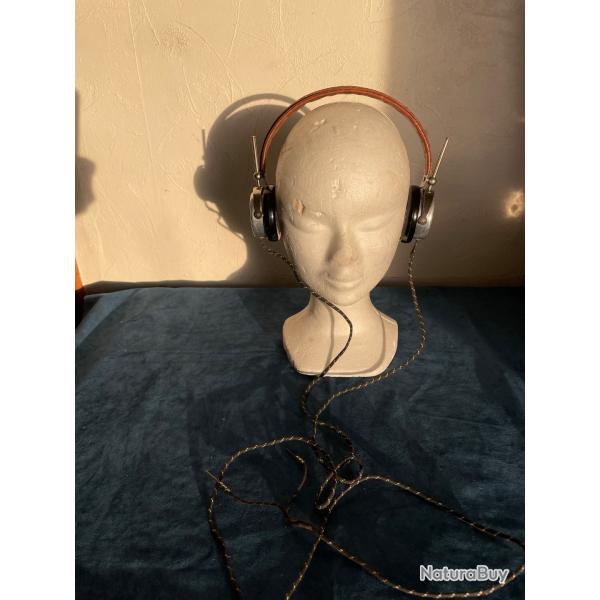 Ancien casque radio TSF