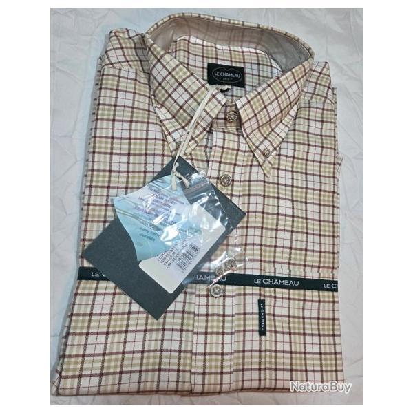 Chemise De Pêche Fonctionnelle Stromeyer – Homme, Manches Longues, Col 15, Motif Poissons