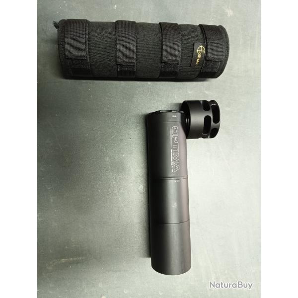 Silencieux A-Tec Optima 60 + module frein de bouche+ manchon thermique Cole-Tac