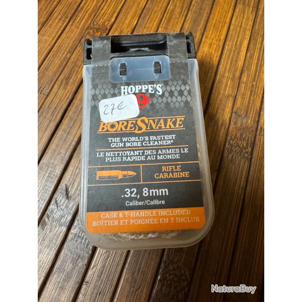 CORDON NETTOYAGE BORESNAKE RIFLE CARABINE Cal 32, 8 mm