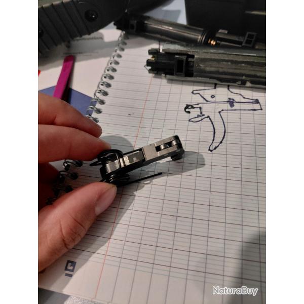 Hammer pour m4 gbbr system WA,G&P, GOLDEN EAGLE