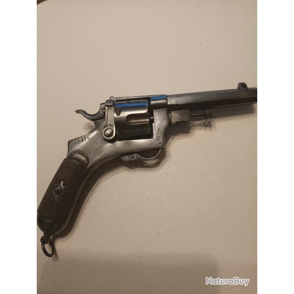 Revolver de collection Bodo Glisenti calibre 10.4 troupe