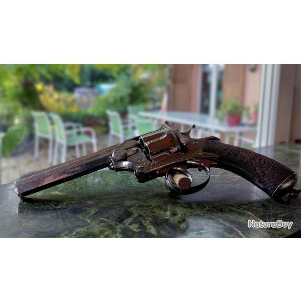 Revolver Webley Pryse N4 .455 Webley, version de luxe - Cat D
