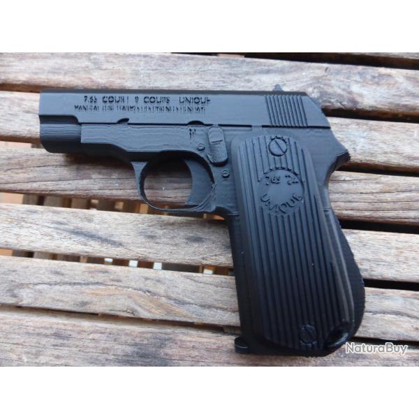 Reproduction de pistolet Unique R51 Fran�ais Police Nationale