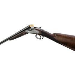 Fusil de chasse juxtapos&eacute; Fair Iside G2 Faux Corps Crosse Anglaise 20/76 Double D&eacute;tente