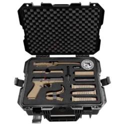 Pistolet &agrave; blanc Glock 17 Gen5 SV Black Coyote Double Set - Cal. 9 mm PAK